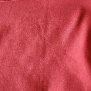 Coral Poly-Rayon Fabric